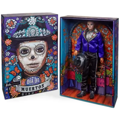 Mattel HJX15 — Коллекционная кукла Barbie Signature Ken Dia De Muertos HJX15