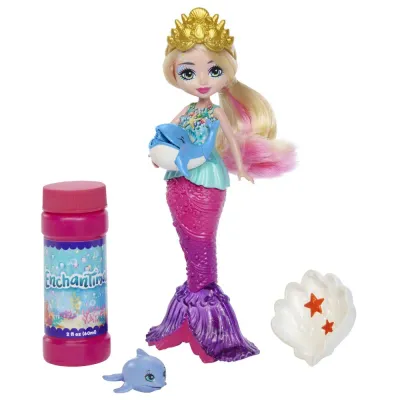 Mattel HFT24 — Кукла Enchantimals Русалочка Атлантия с пузырьками HFT24