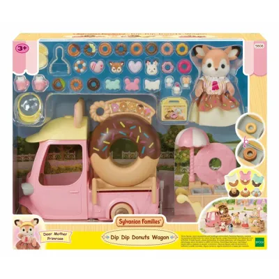 Sylvanian Families - Пончиковый транспортный средство Набор с фигуркой + аксессуары 5808