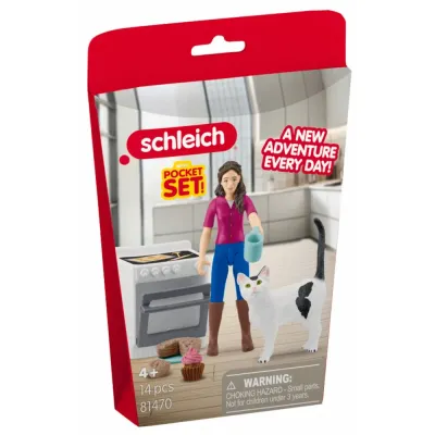 Schleich S 81470 — Послеполуденная выпечка с госпожой Крамер