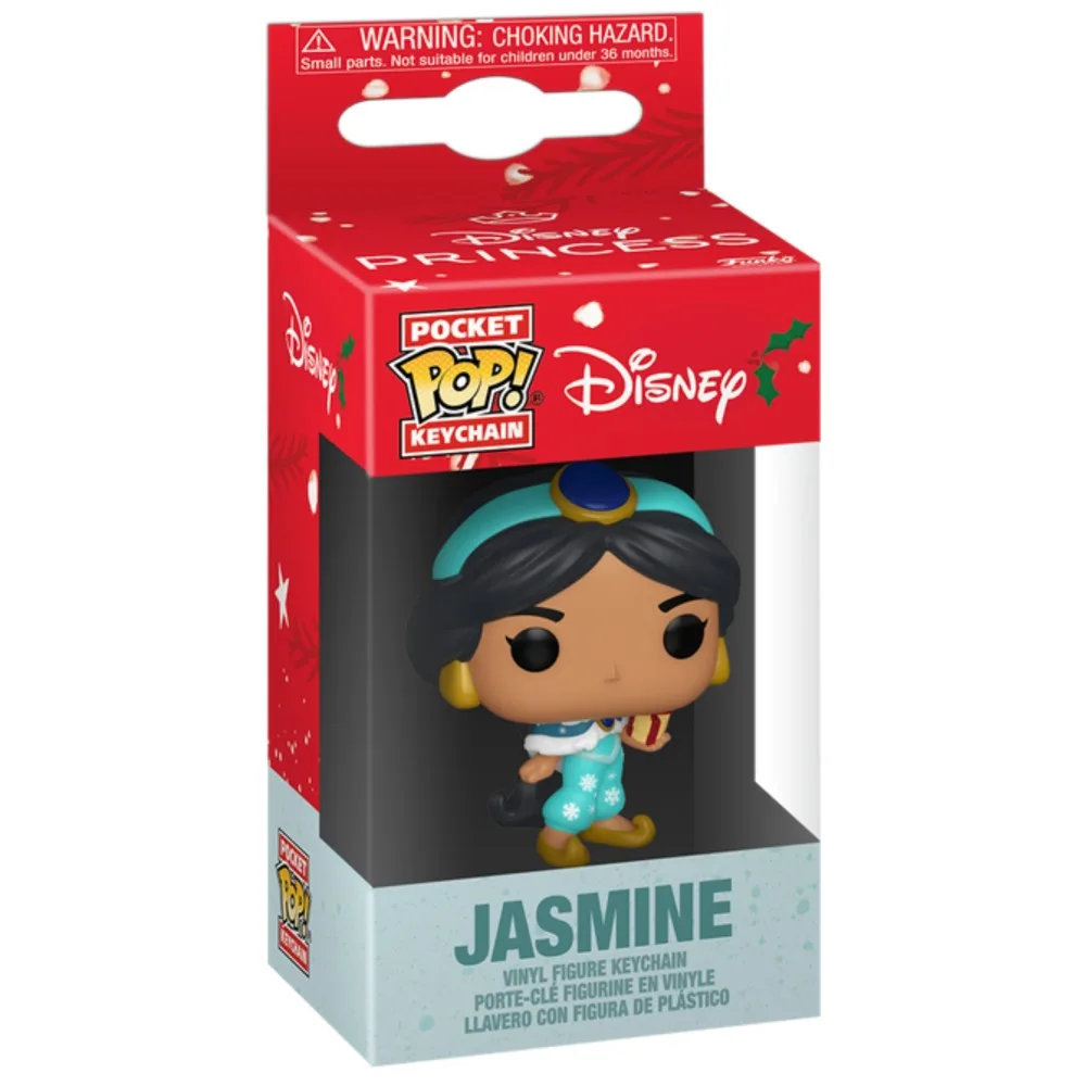 TM Toys 86074 — Брелок-фигурка Funko POP! Жасмин (зимний наряд) 86074
