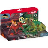 Schleich S 70834 — Огненный Ящер vs Ящур Джунглей — фото 1