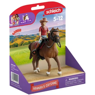 Schleich S 42711 — Ханна и Кайенн, мерин Quarter Horse