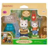 Epoch 5763 — Sylvanian Families «Большое путешествие — набор с фигурками котят латте» 5763 — фото 1