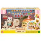 Sylvanian Families - Передвижной ресторан с гамбургерами + фигурка котенка 5757 — фото 1