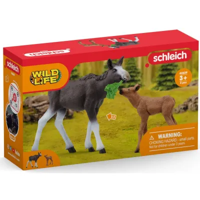 Schleich Wild Life - Семья лосей 42629