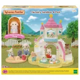Sylvanian Families - Детский игровой комплекс с бассейном + кролик с опадающими ушками 5746 — фото 1