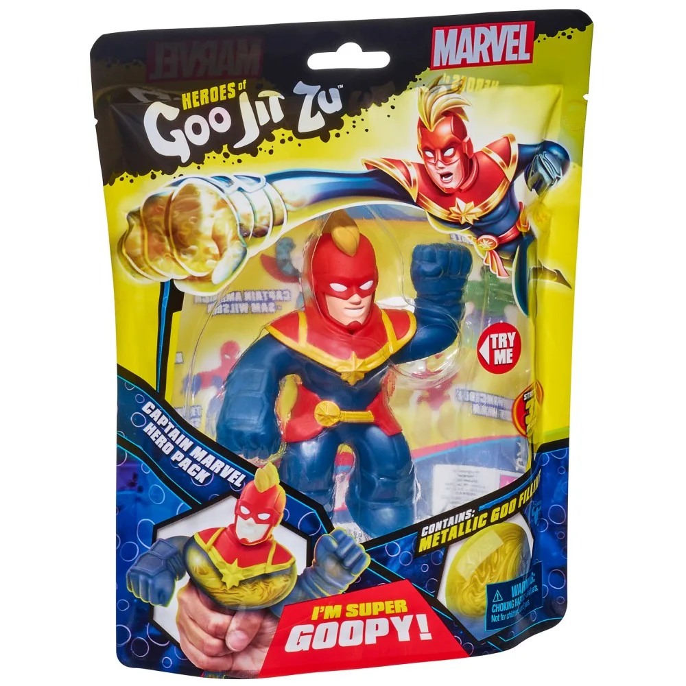 Character GOJ41487 — Тянущаяся фигурка Goo Jit Zu Капитан Марвел GOJ41487