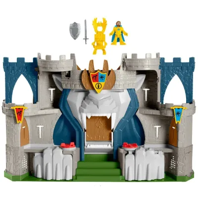 Fisher Price HCG45 — Игровой набор Fisher-Price Imaginext «Королевский замок льва» с фигуркой