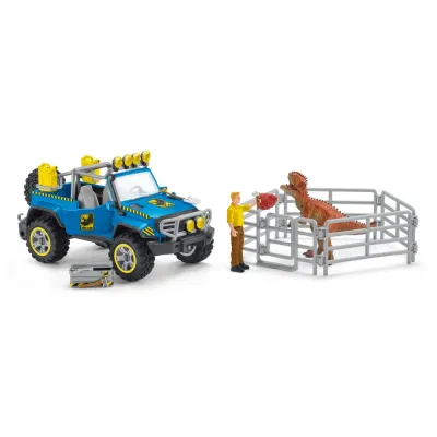 Schleich S 41464 — Игровой набор Schleich внедорожник для динозавров