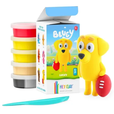 Набор для лепки Hey Clay Bluey Lucky HCL50204 5 шт. с аксессуарами HCL50204
