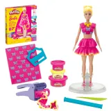 Play-Doh - Пластилин BARBIE FASHIONISTA Бантики + кукла G1361 — фото 1