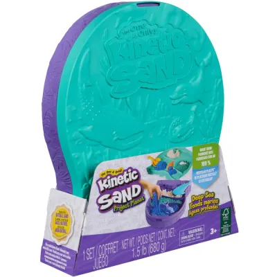 Spin Master 71670 20146589 — Кинетический песок Kinetic Sand Ракушка Deep Sea 680 г 20146589