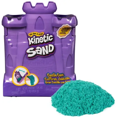 Spin Master 71662 20144689 — Кинетический песок Kinetic Sand Замок бирюзовый 454 г 20144689