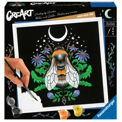Ravensburger - CreArt Pixie Cold Edition - Пчела Раскраска по номерам 235124