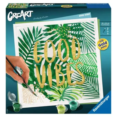 Картина по номерам Ravensburger CreArt Good Vibes 289998 289998
