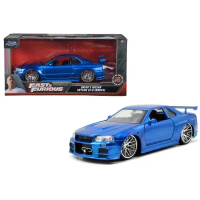 Jada Toys 3971733 — Коллекционная модель JADA Fast & Furious 2002 Nissan Skyline 1:24 3971733