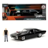 Jada Toys 3359073 — Коллекционная модель JADA Fast & Furious Dodge Charger 1:24 с фигуркой Торетто 3359073 — фото 1