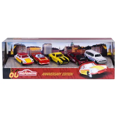 Majorette - Набор 5 металлических машин на 60-летие 1:64 2054101