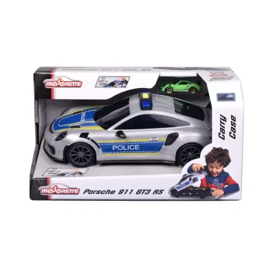 Majorette - Полицейская радиомашина Porsche 911 GT3 RS + машинка 2058199