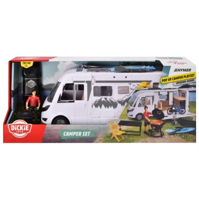 Автомобиль-кемпер Dickie Play Life Hymer 3837021 с аксессуарами 3837021