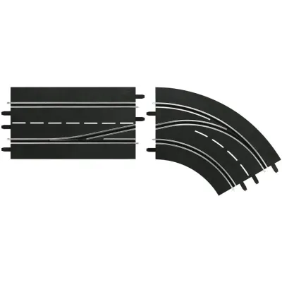 Правый поворот со сменой полосы Carrera Digital 30364 124/132 30364