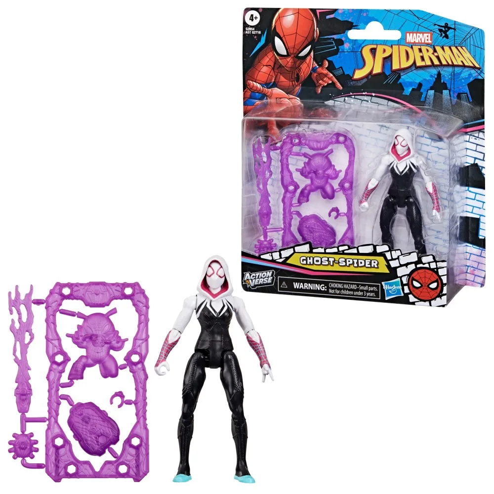 Hasbro G2854 — Фигурка «Женщина-паук» 11,5 см ActionVerse Marvel Spider-Man G2854