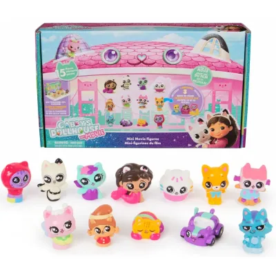 Spin Master 36216 20153075 — Набор из 12 фигурок котиков Кукольный домик Габби 20153075