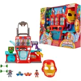 Hasbro Iron Man i super ekipa - БАЗА СУПЕРГЕРОЕВ Iron Quarters Свет и звук G1259 — фото 1