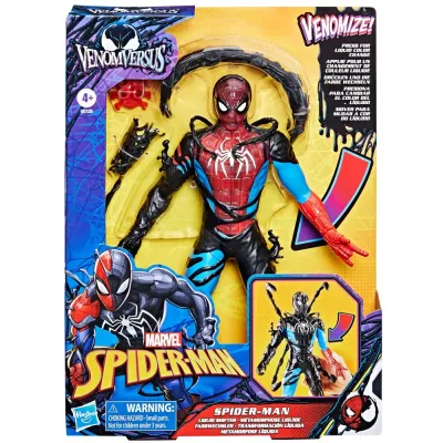 Hasbro G0728 — Фигурка «Человек-паук» с изменением цвета 27 см VenomVersus Marvel Spider-Man G0728