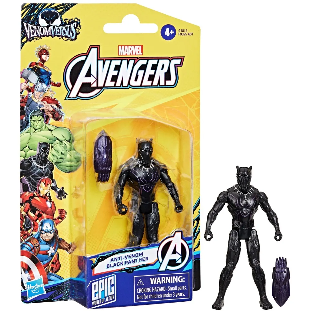 Hasbro F9325 G1815 — Фигурка Чёрной Пантеры Anti-Venom VenomVersus 10 см Мстители G1815
