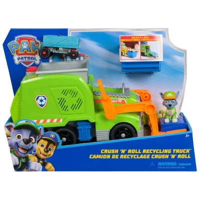 Spin Master 97230 20149094 — Мусоровоз Рокки Deluxe + фигурка щенка Щенячий патруль 20149094