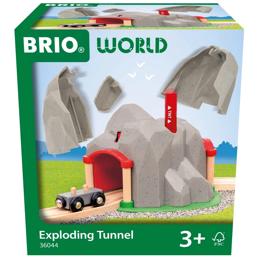 BRIO Kolejka - Взрывной туннель 36044