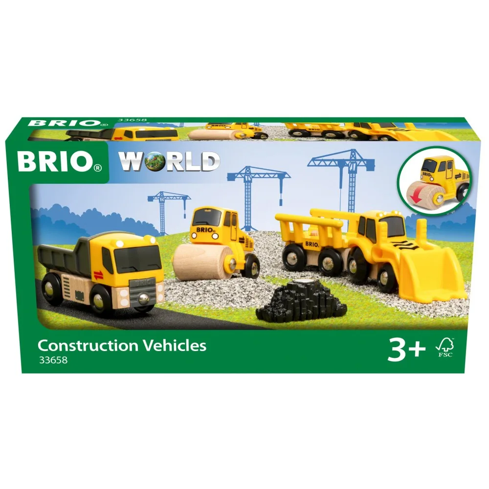Brio - World Строительные транспортные средства 5 шт. 33658