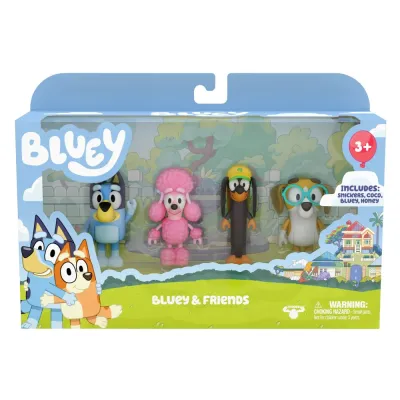 TM Toys BLU13014 — Набор фигурок собачек «Друзья», 4 штуки Блуи BLU13014