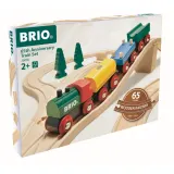 BRIO 36036 «Юбилейный набор с поездом, 65 лет BRIO, 32 детали» 36036 — фото 1