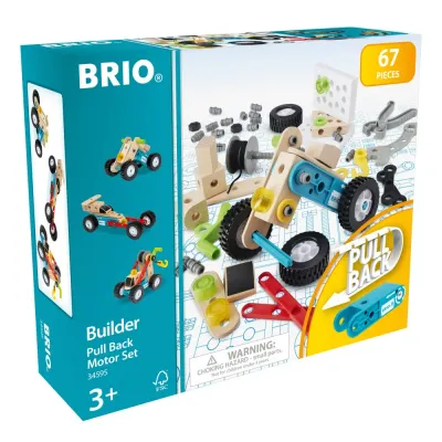 BRIO 34595 «Builder набор с моторчиком, 67 деталей» 34595