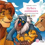 Hachette раскраска по номерам DISNEY - Grand carré mystères Disney - Bébés animaux — фото 1