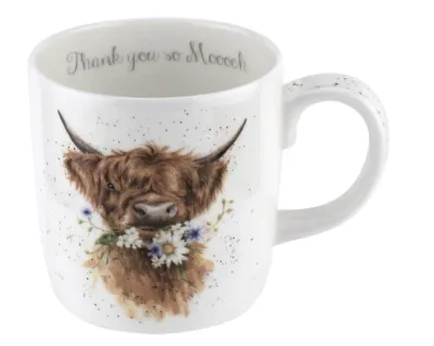 Royal Worcester Кружка Wrendale Designs 400 мл Корова MMRB4020-XD
