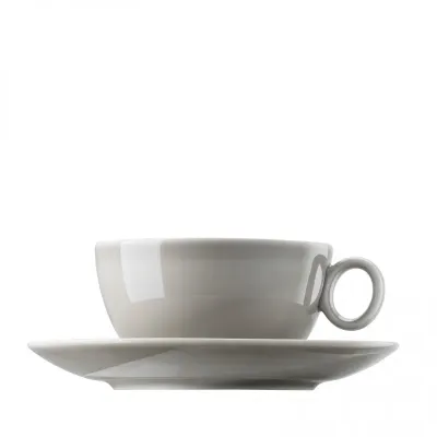 Thomas Rosenthal Group Loft Colour чашка с блюдцем 340 мл комби луна серый 1190040191714772 + 1190040191714771