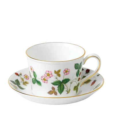 Wedgwood Чайная чашка с блюдцем Wild Strawberry 180 мл 1053375