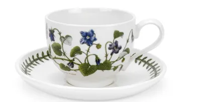 Portmeirion Чашка для завтрака Botanic Garden 280 мл с блюдцем Sweet Violet BG04557-F