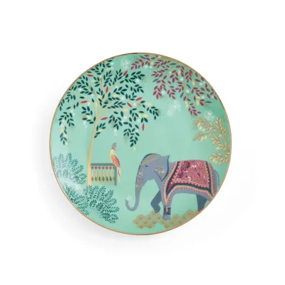 Portmeirion Десертная тарелка Sara Miller India 20 см Нефритовый слон SMI78964-XG-A