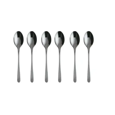 Sambonet Набор из 6 ложек для эспрессо Taste PVD Black 52553B37