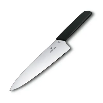 Victorinox Нож шеф-повара Swiss Modern Knife 20см, черный 6.9013.20B
