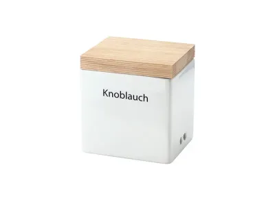 Continenta Керамический контейнер 14х12х15,5см белый 03921