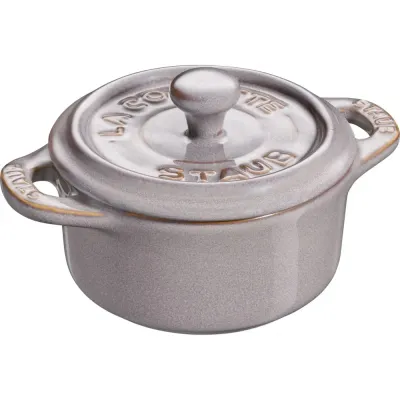 STAUB Мини-кокотница 200мл 10см серый 40511-998-0