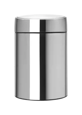 Brabantia Контейнер для мусора Slide Bin 5л, матовая сталь 477546