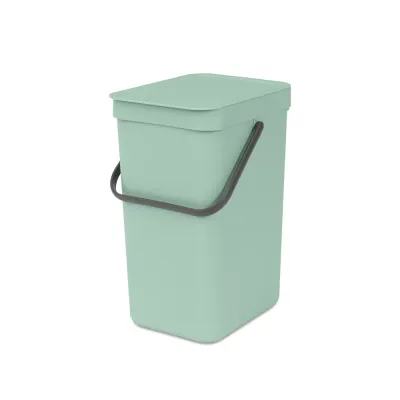 Brabantia Контейнер для мусора Sort & Go 12л для сортировки Jade Green 211829