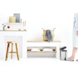 Brabantia Контейнер для мусора NewIcon 3л, матовая сталь 112164 — фото 2